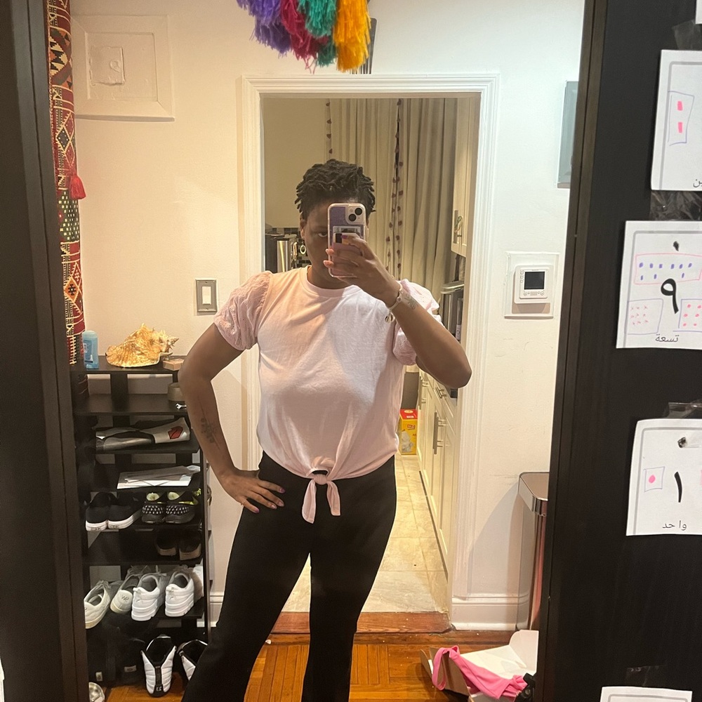 COMO VINTAGE (Nordstrom Rack) Puff Sleeve Tee - Picture 2 of 5